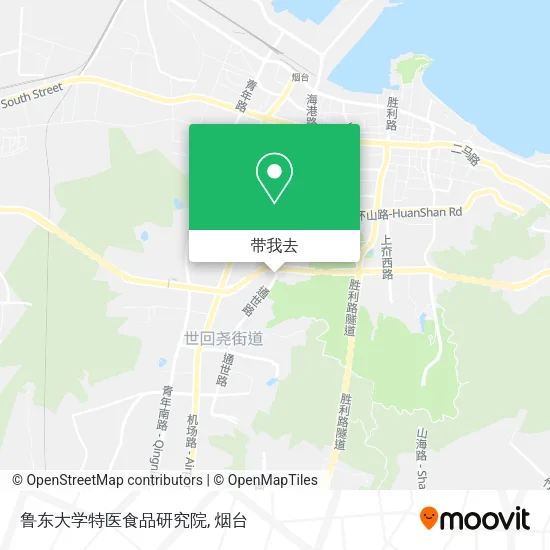 鲁东大学特医食品研究院地图