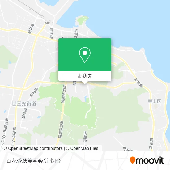 百花秀肤美容会所地图