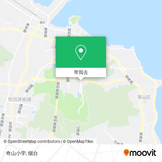 奇山小学地图