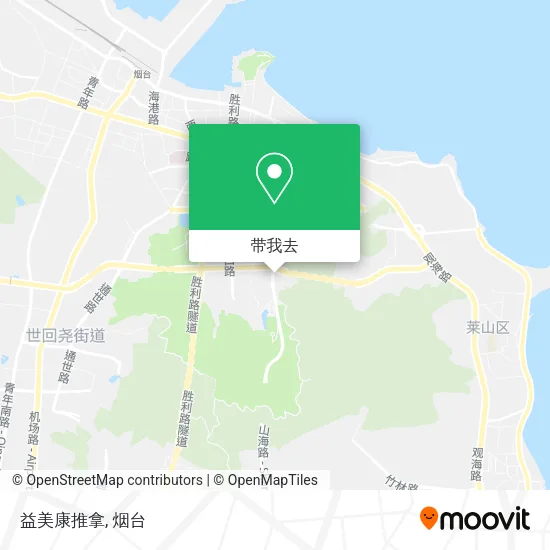 益美康推拿地图
