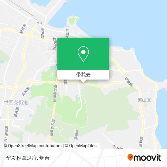 华发推拿足疗地图