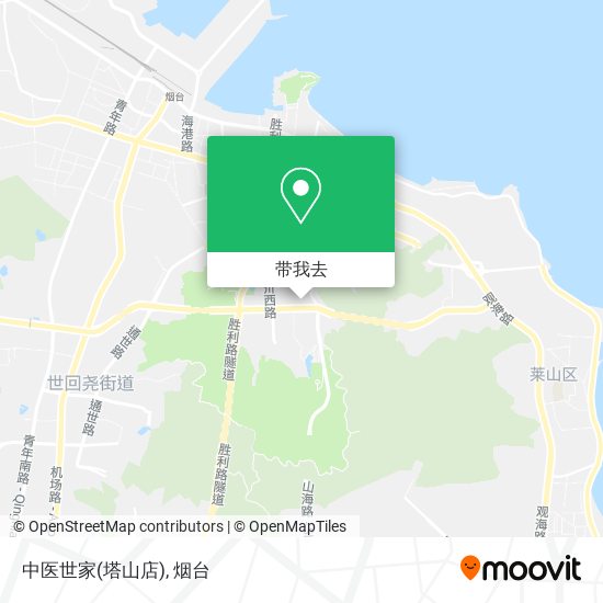 中医世家(塔山店)地图