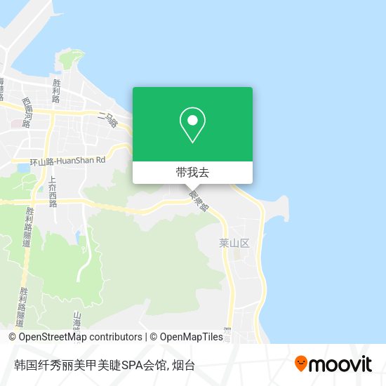 韩国纤秀丽美甲美睫SPA会馆地图