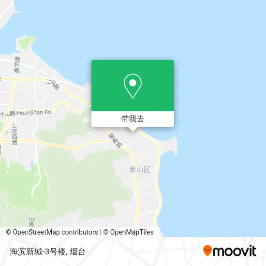 海滨新城-3号楼地图