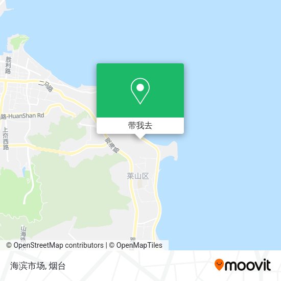 海滨市场地图
