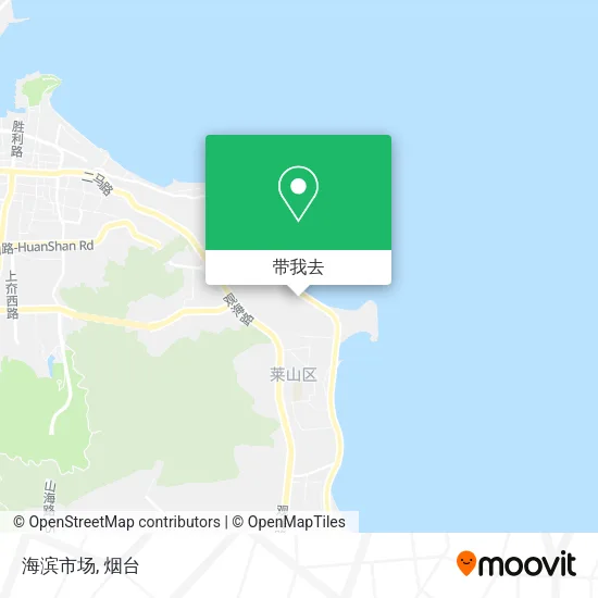 海滨市场地图