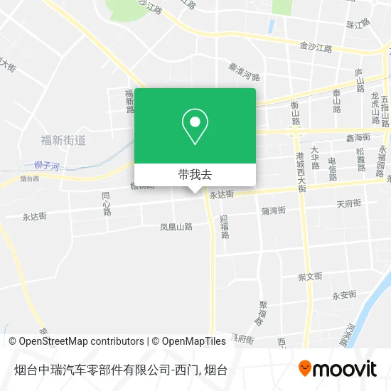 烟台中瑞汽车零部件有限公司-西门地图
