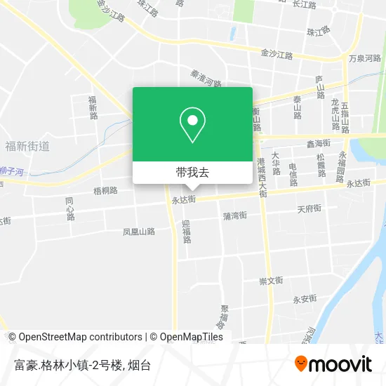 富豪.格林小镇-2号楼地图