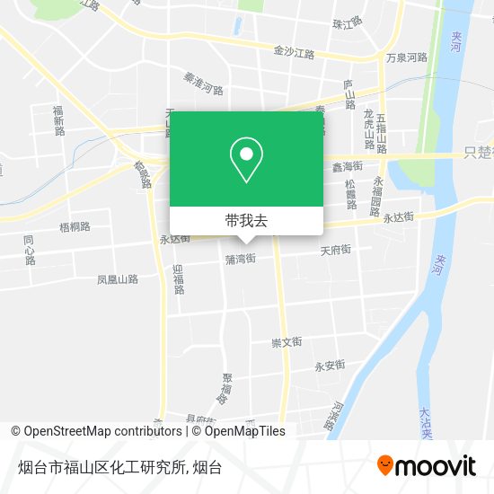 烟台市福山区化工研究所地图
