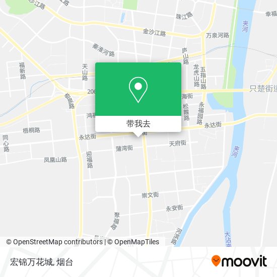 宏锦万花城地图