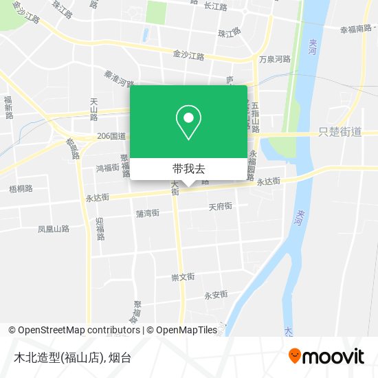 木北造型(福山店)地图