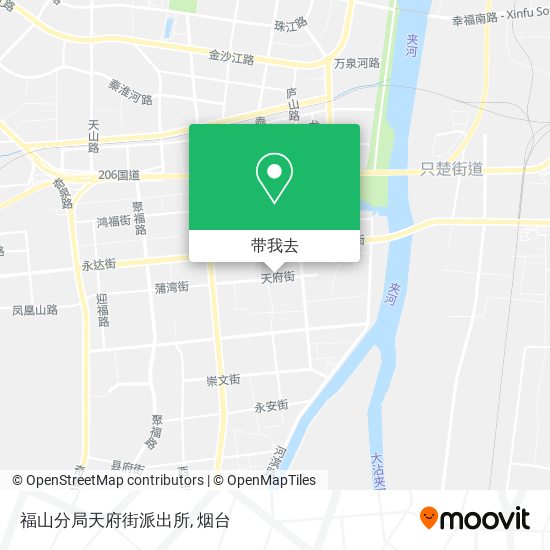 福山分局天府街派出所地图