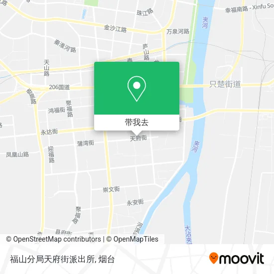 福山分局天府街派出所地图