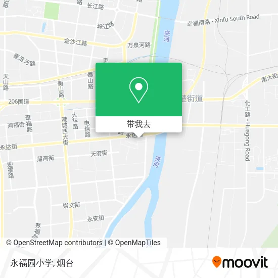 永福园小学地图