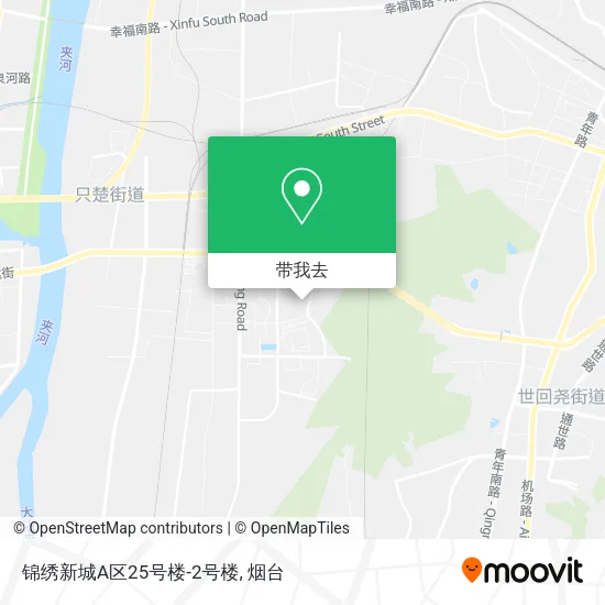 锦绣新城A区25号楼-2号楼地图