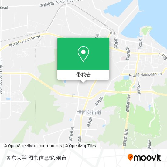 鲁东大学-图书信息馆地图