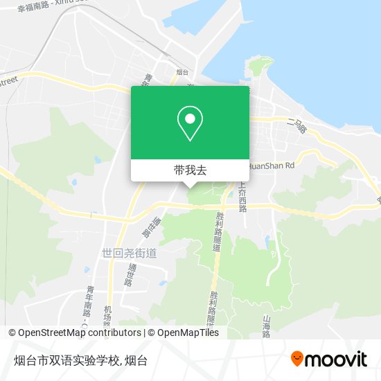 烟台市双语实验学校地图