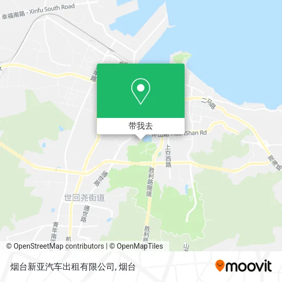 烟台新亚汽车出租有限公司地图