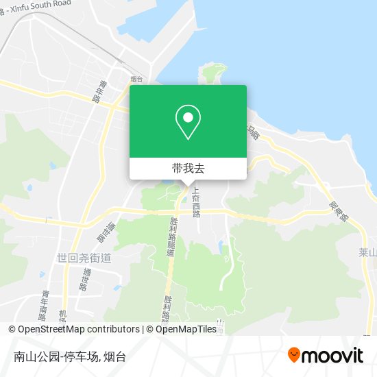 南山公园-停车场地图