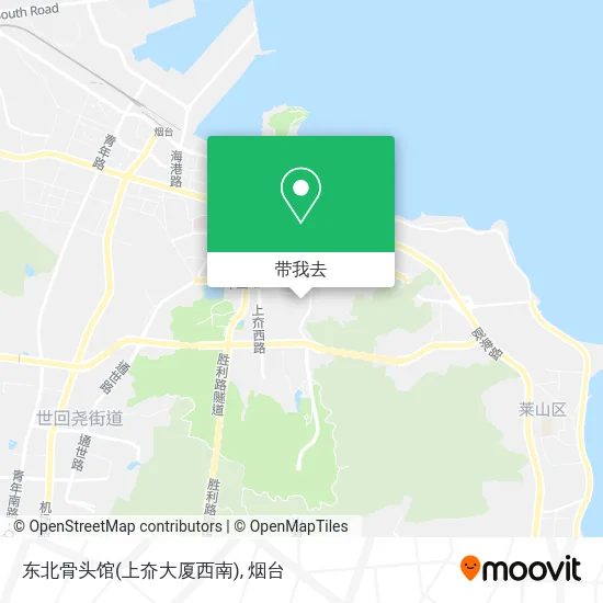 东北骨头馆(上夼大厦西南)地图