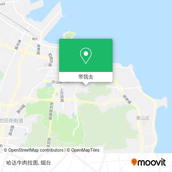 哈达牛肉拉面地图