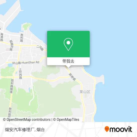 烟安汽车修理厂地图