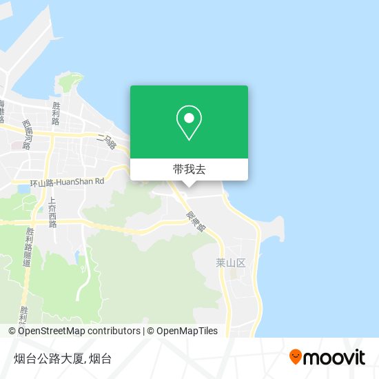 烟台公路大厦地图