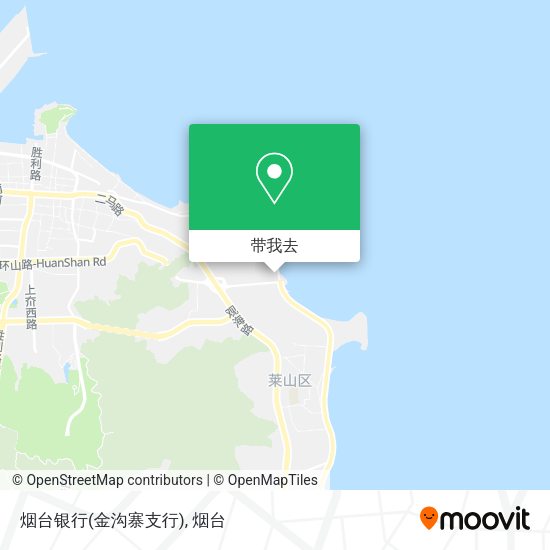 烟台银行(金沟寨支行)地图