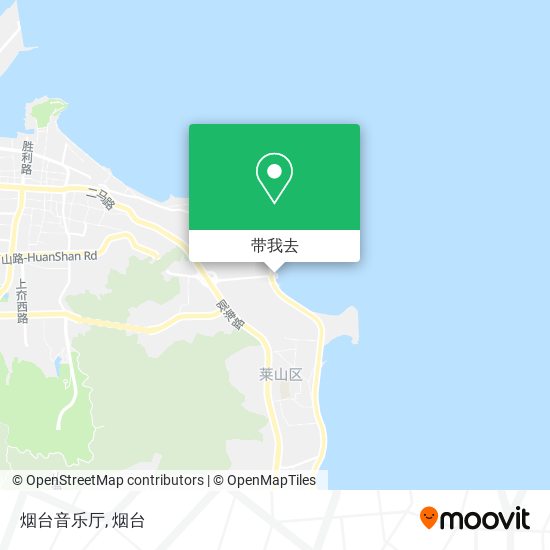 烟台音乐厅地图