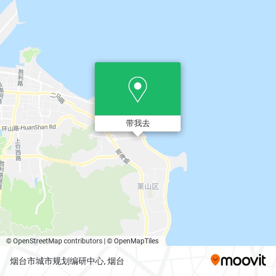 烟台市城市规划编研中心地图