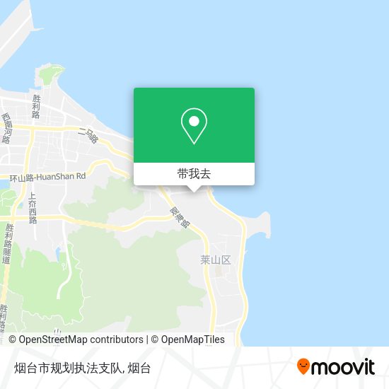 烟台市规划执法支队地图
