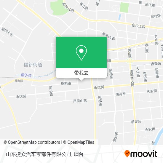 山东捷众汽车零部件有限公司地图