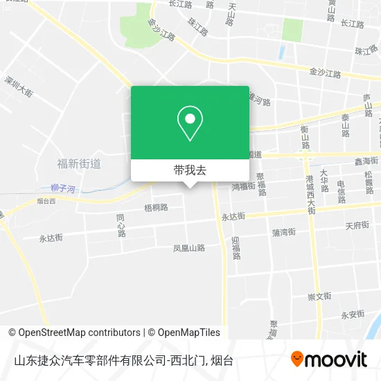 山东捷众汽车零部件有限公司-西北门地图