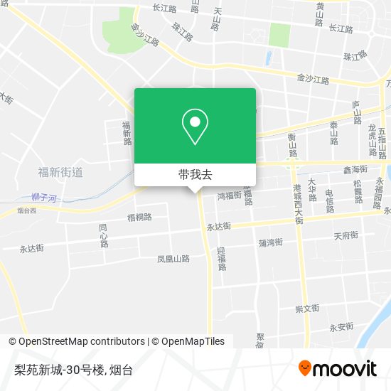 梨苑新城-30号楼地图