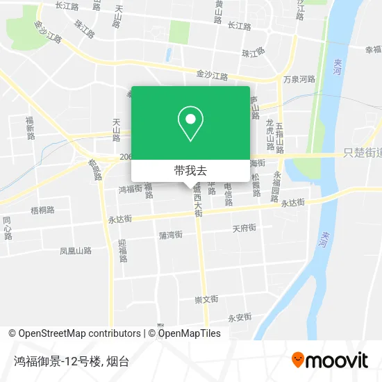鸿福御景-12号楼地图