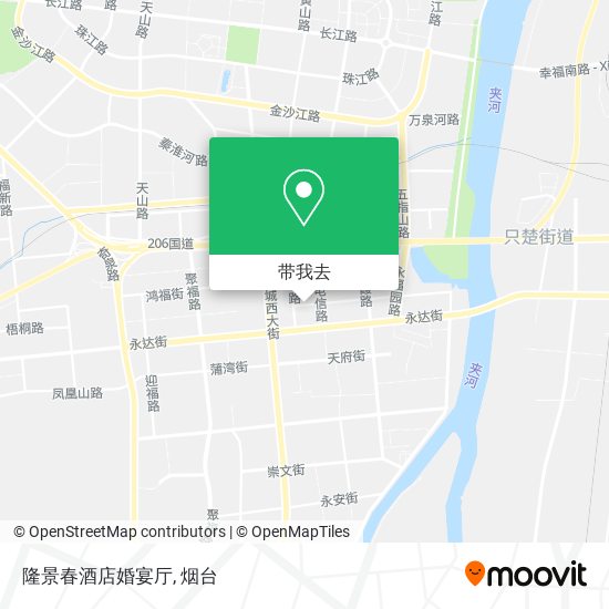 隆景春酒店婚宴厅地图