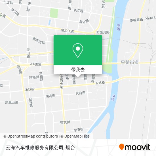 云海汽车维修服务有限公司地图