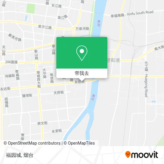 福园城地图