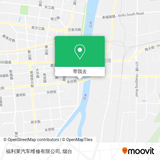 福利莱汽车维修有限公司地图