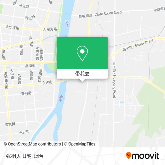 张桐人旧宅地图