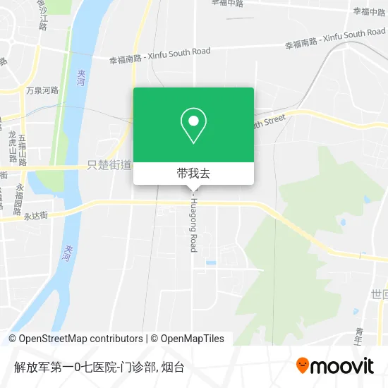 解放军第一0七医院-门诊部地图