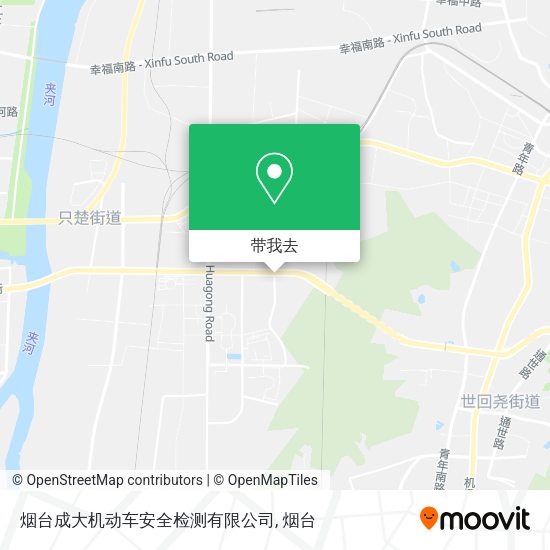 烟台成大机动车安全检测有限公司地图