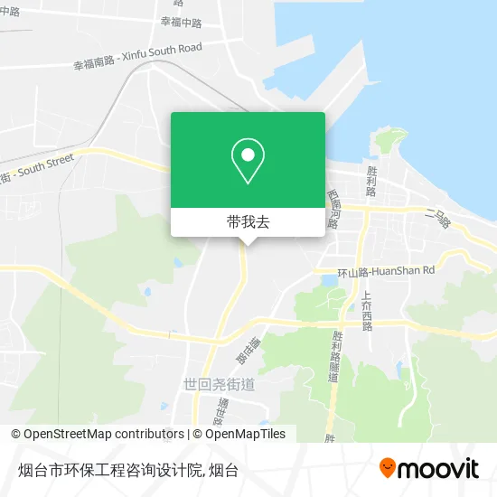 烟台市环保工程咨询设计院地图