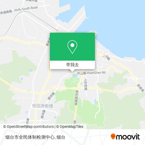 烟台市全民体制检测中心地图