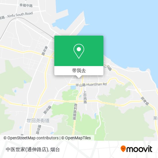 中医世家(通伸路店)地图