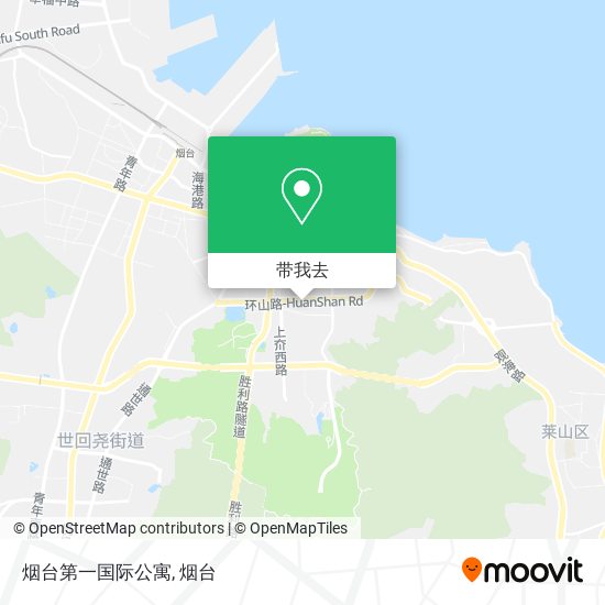 烟台第一国际公寓地图