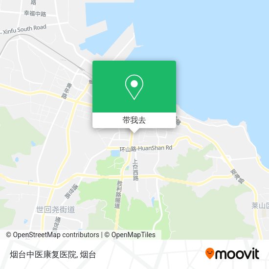 烟台中医康复医院地图