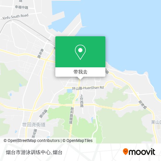 烟台市游泳训练中心地图