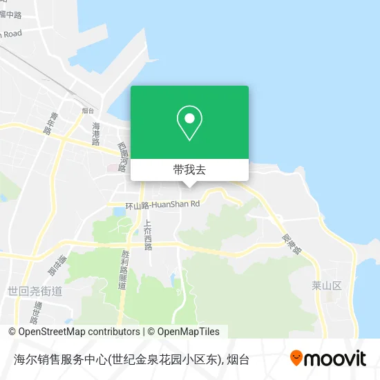 海尔销售服务中心(世纪金泉花园小区东)地图