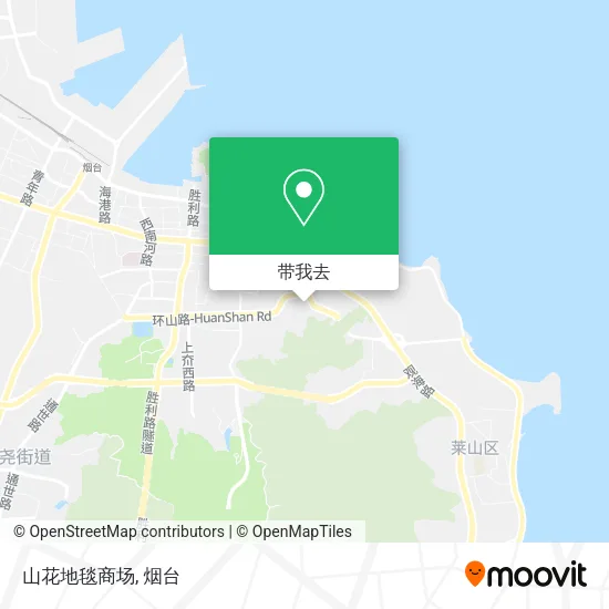 山花地毯商场地图